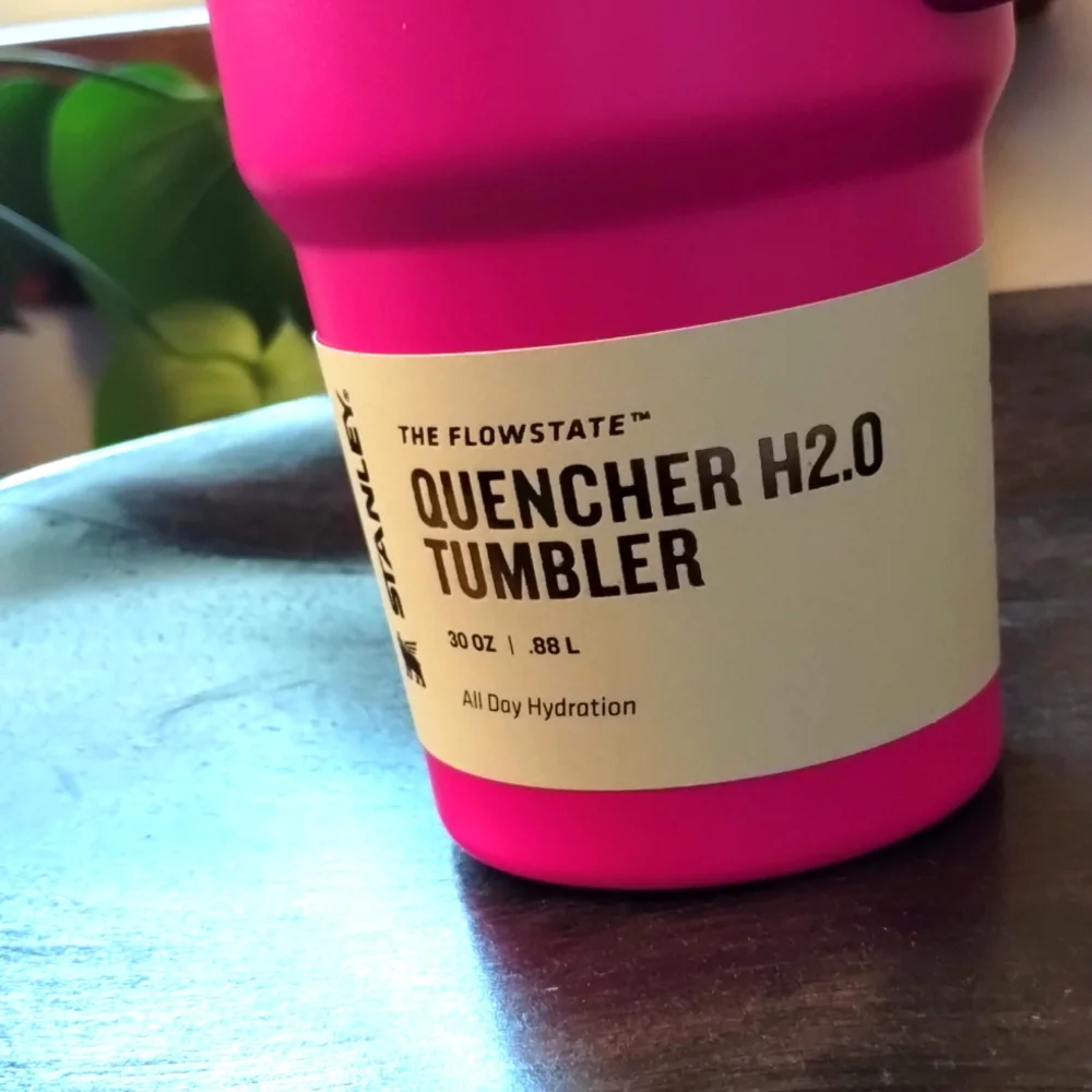 Stanley Thirstquencher H2O Tumbler 30oz Vivid Violet - NWT - Picture 3 of 12